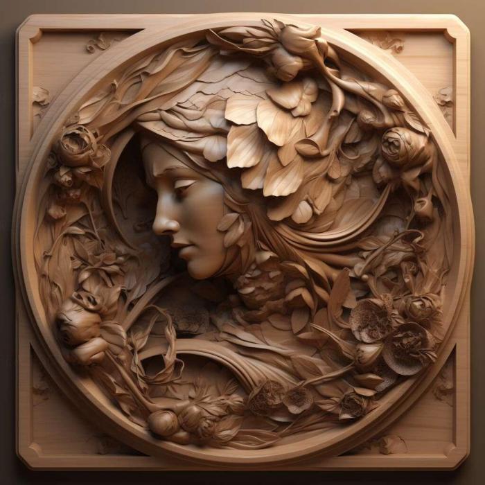 نموذج ثلاثي الأبعاد لآلة CNC 3D Art 